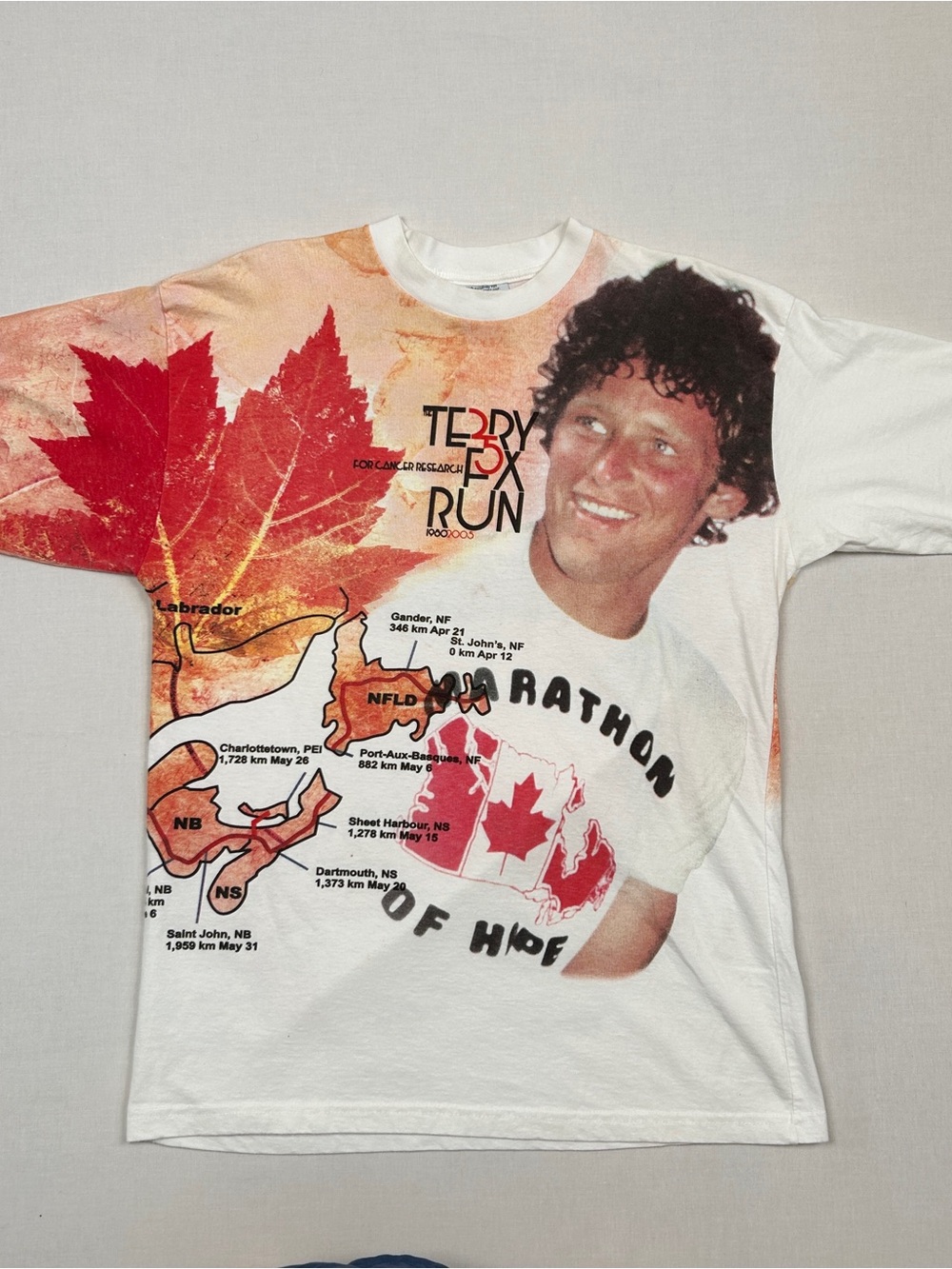 Graphic AOP Terry Tox Running Tee